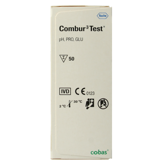 Roche Combur 3 tiras reactivas 50 unidades