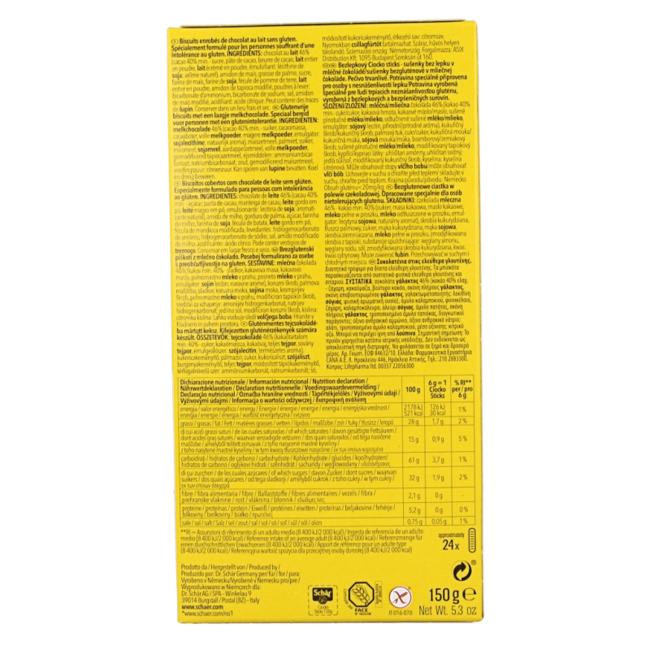 Schär Ciocko Sticks sin gluten 150 g