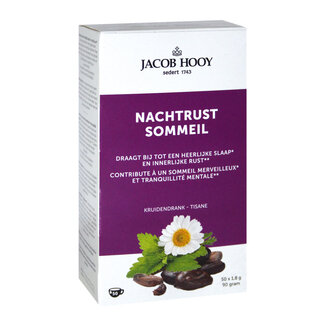 Jacob Hooy Bolsitas de té para el descanso nocturno 50 bolsitas