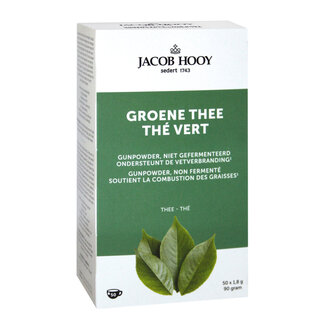 Jacob Hooy Bolsitas de té verde 50 bolsitas