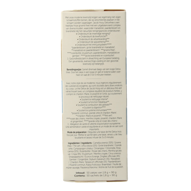 Detox theezakjes 50 Zakjes