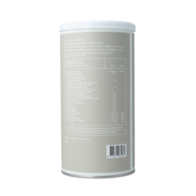 Semi di Canapa Decorticati Bio 250 Grammi