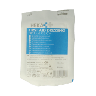 Heka Benda Rapida n. 1 6 x 8 cm sterile 1 Pezzo