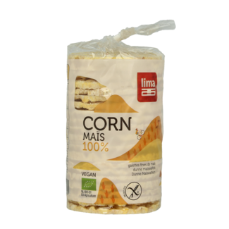 Lima Bio-Maiswaffeln, dünn, rund, 120 Gramm