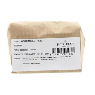 Jacob Hooy Jacob Hooy Garam Massala 250 g