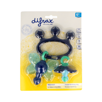 Difrax Bijou de dentition assorti 1 pièce