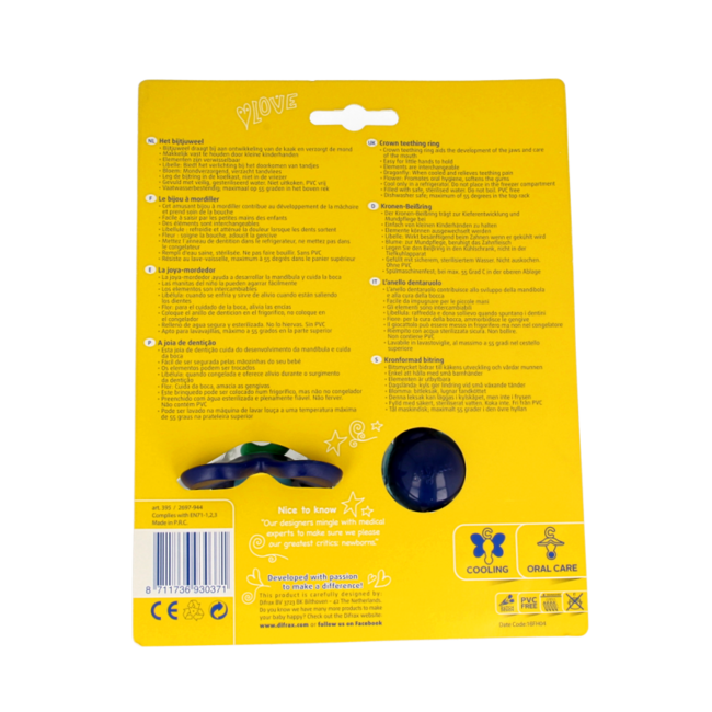 Bijou de dentition assorti 1 pièce
