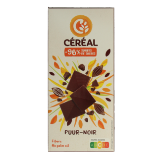 Cereal Dark maltitol bar 80 Gram