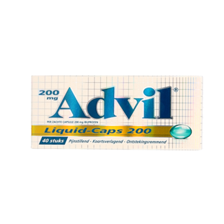 Advil Advil Reliva cápsulas líquidas 200mg 40 cápsulas