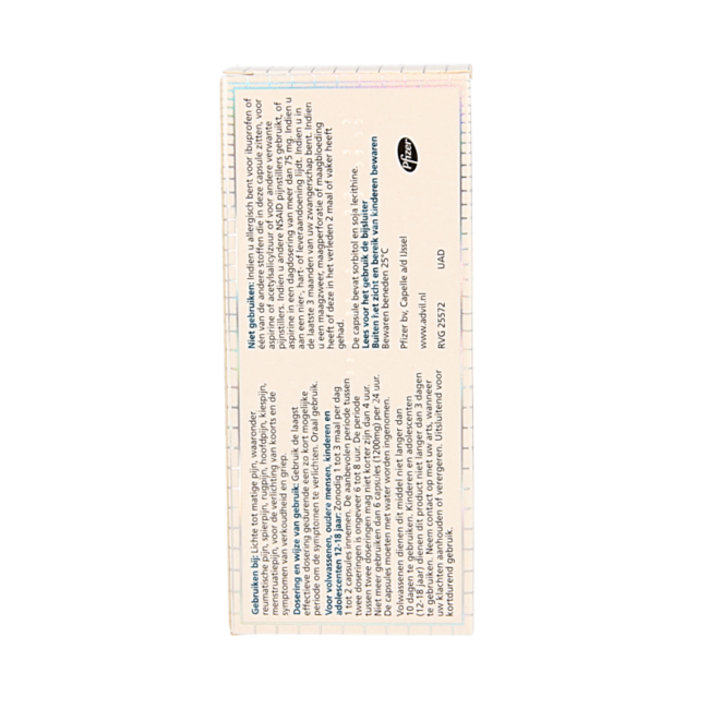 Advil Reliva cápsulas líquidas 200mg 40 cápsulas