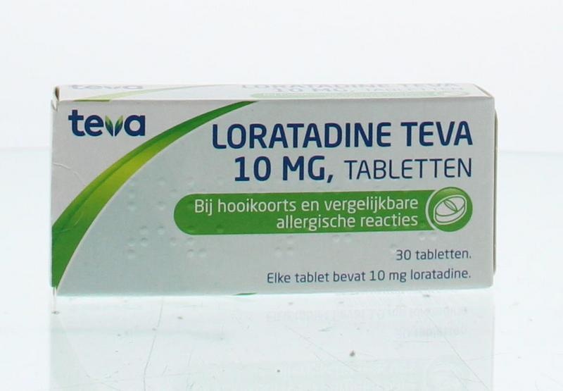 Teva Loratadine 10mg 30 Tabletten