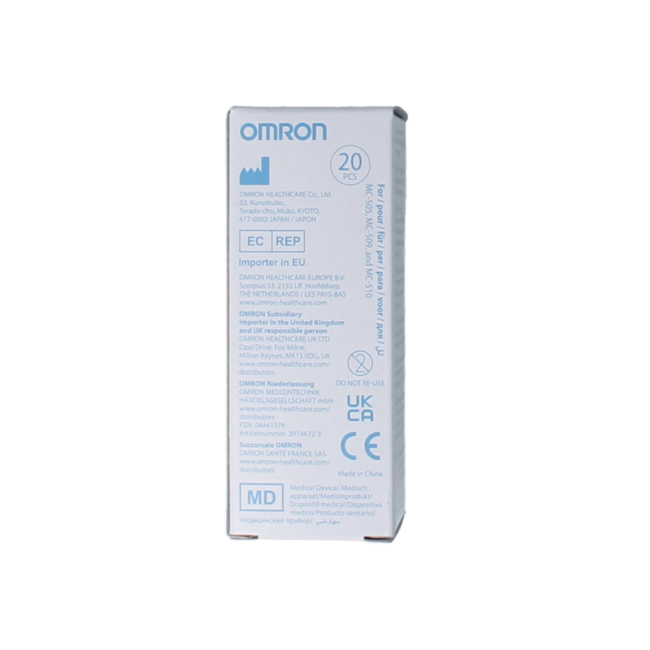 Fundas para termómetro de oído Omron IT-5, 20 unidades