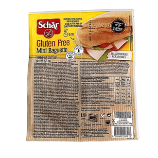 Schar Schär Mini Baguette, 2 Stück, glutenfrei, 150 Gramm