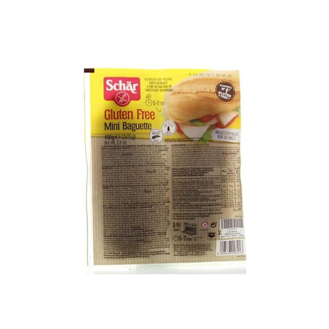 Schär Baguette mini 2 Stück glutenfrei 150 Gramm