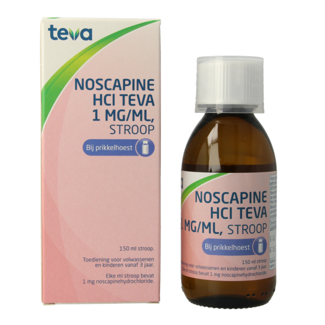 Noscapine syrup HCL 150 Millilitres