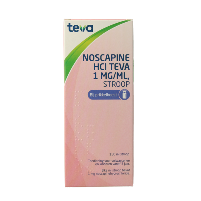 Noscapine syrup HCL 150 Millilitres