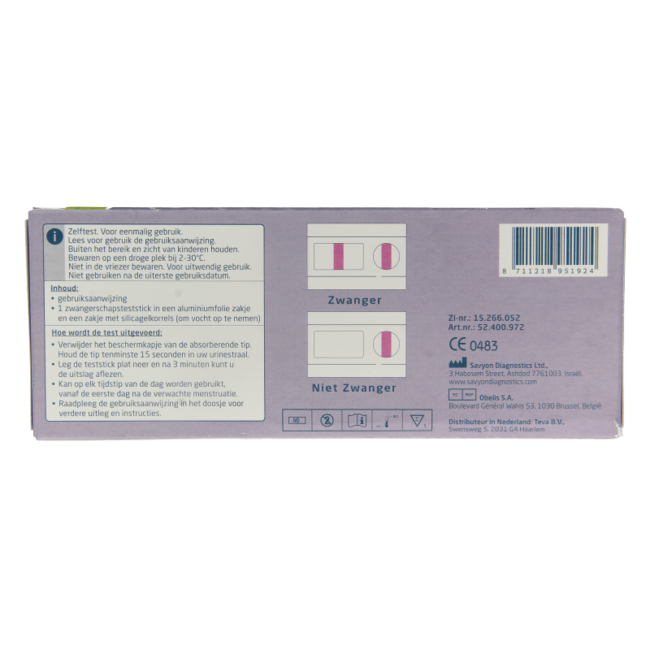 Zwangerschapstest ultra sensitive 1 Stuks