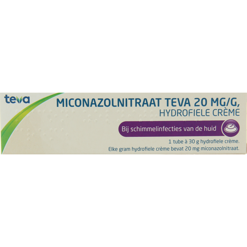Teva Crema de nitrato de miconazol 30 gramos