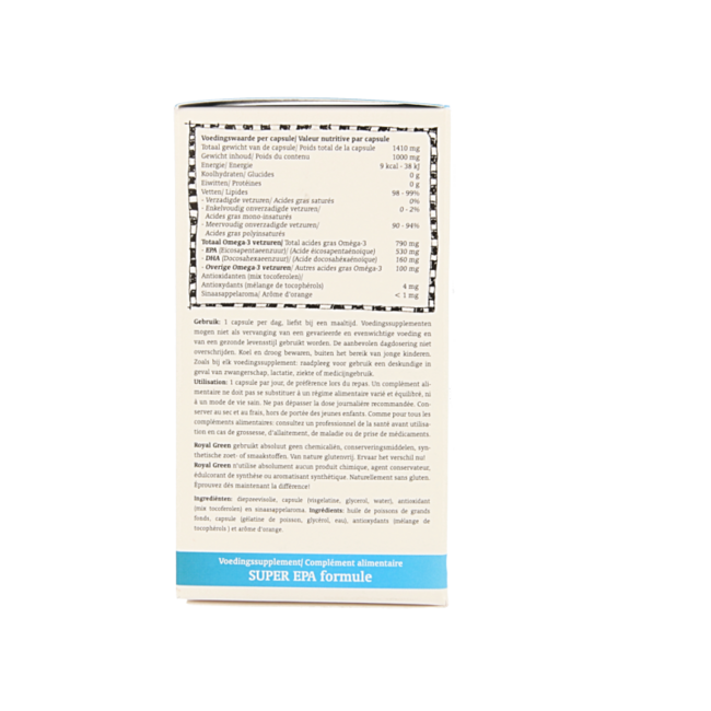 Aceite de pescado Omega 3 60 cápsulas blandas