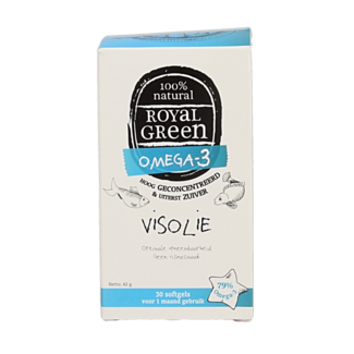 Royal Green Royal Green Omega 3 aceite de pescado 30 cápsulas blandas