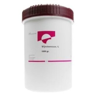 Chempropack Chempropack Weinsäure 1 Kilogramm
