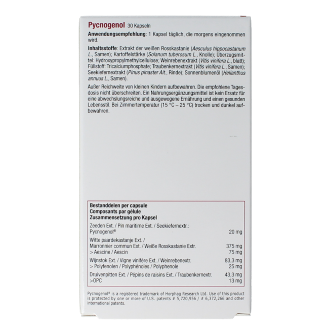 Fytostar Pycnogenol 30 Kapseln