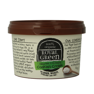 Royal Green Crema de cocina de coco sin olor bio 500 Mililitros