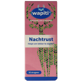 Wapiti Wapiti Nachtrust 10 grageas