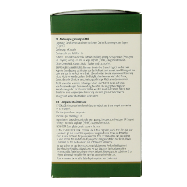 Nutramedix Serrapeptase 120 cápsulas vegetarianas