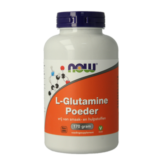 NOW NOW L-Glutamine poeder 170 Gram