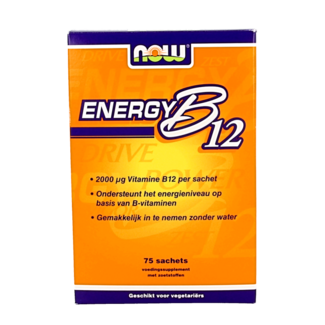 NOW Energy B12 2000mcg 75 Portionsbeutel
