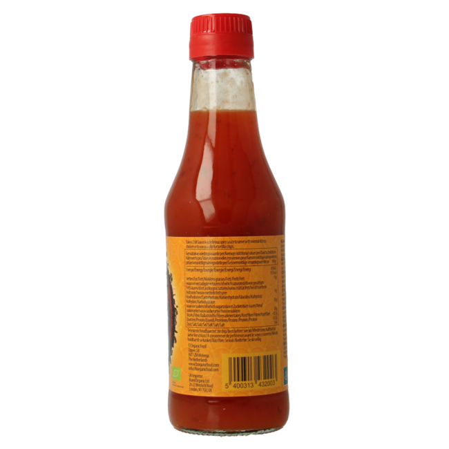 Yakso Salsa de chile dulce bio 240 mililitros