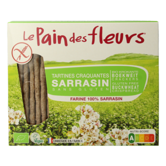 Pain Des Fleurs Krakersy gryczane bio 150,00 gramów