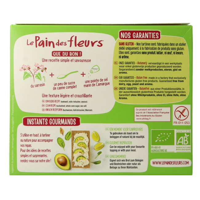 Buckwheat crackers organic 150 Gram