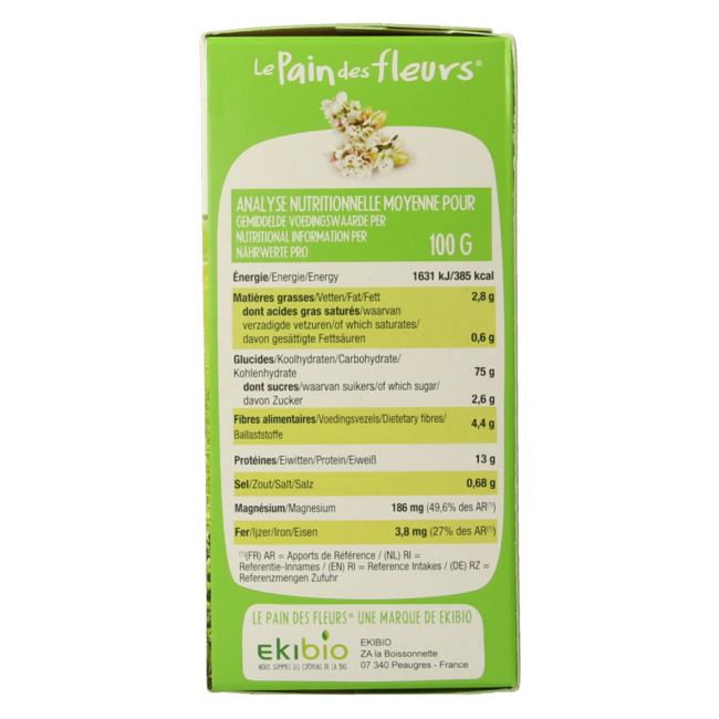 Buckwheat crackers organic 150 Gram