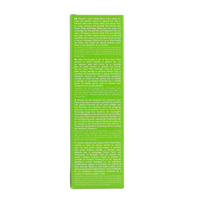 Henna Plus Colour boost warm brown 200 Millilitres