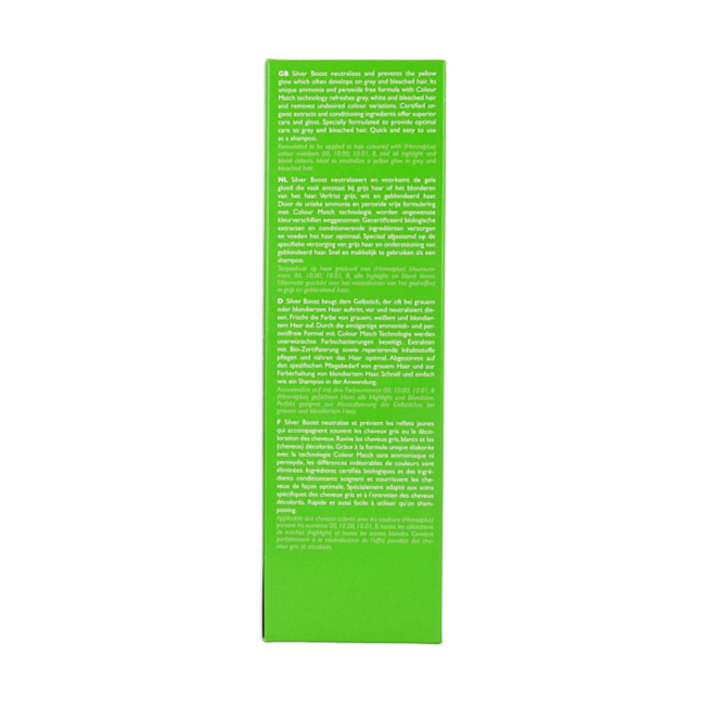 Henna Plus Colour Boost Silver 200 Millilitri