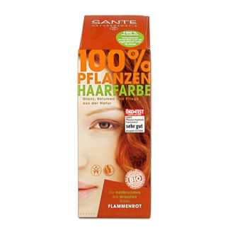 Sante Tinte vegetal Sante rojo llameante BDIH 100 g