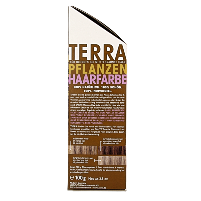 Sante Hair Dye terra BDIH 100 Gram