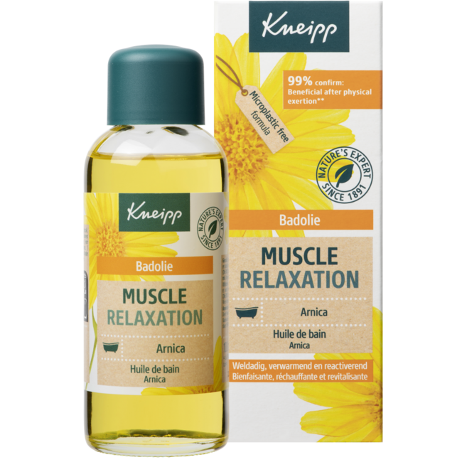 Muscle relaxation arnica bath oil 100 Millilitres