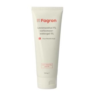 Fagron Fagron Levomenthol 1% gel acuoso de carbómero 100 g