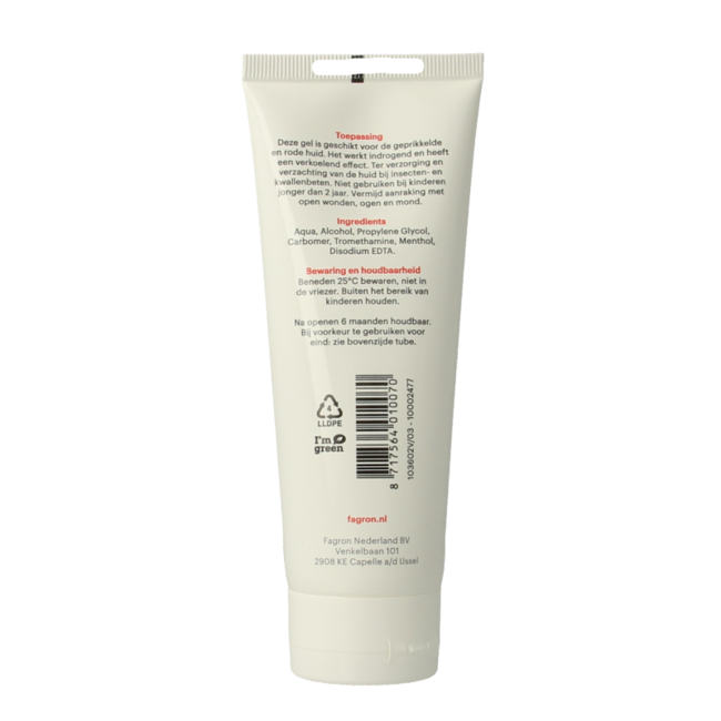 Fagron Levomenthol 1% carbomer water gel 1% 100 Gram