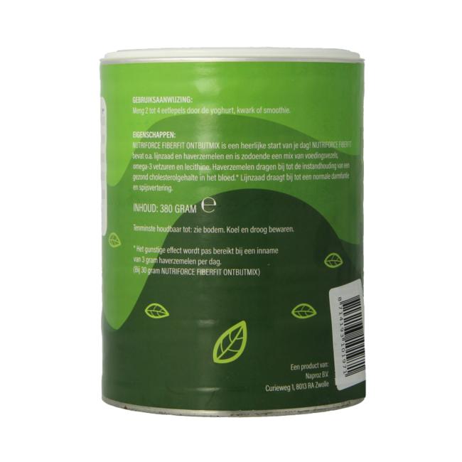 Nutriforce Fiber fit 380 gramos