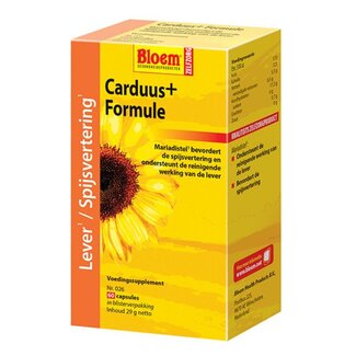 Bloem Bloem Carduus+ fórmula 60 Cápsulas