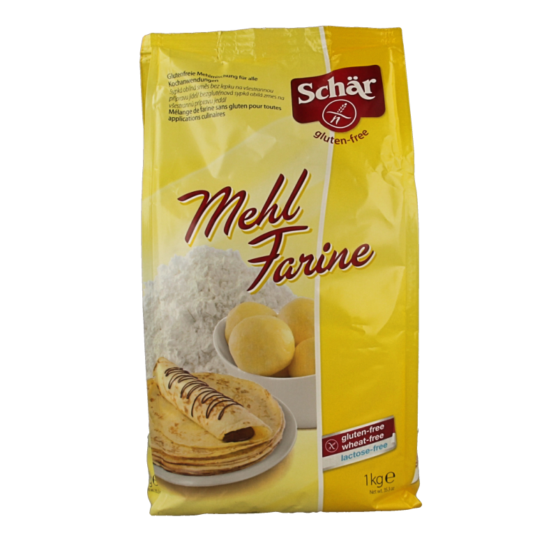 Schar Mehl meel sin gluten 1 Kilogramo