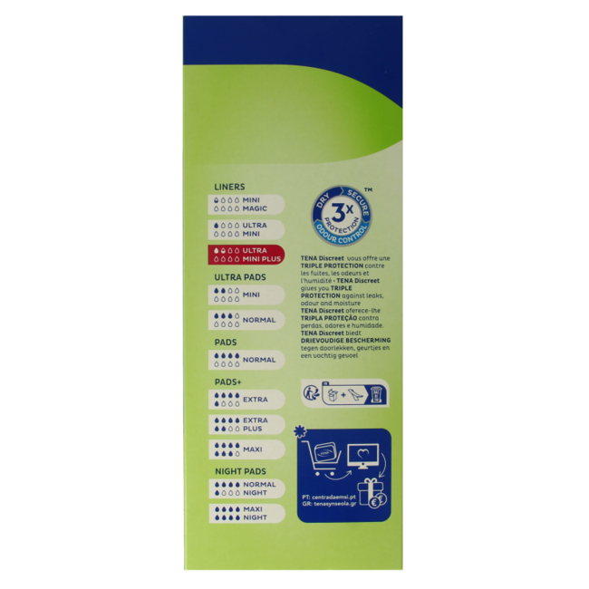 Lady ultra mini+ 24 unidades