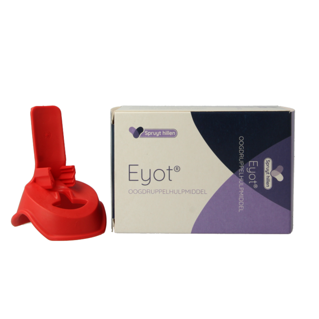 Aplicador de gotas para los ojos rojo 1 unidad