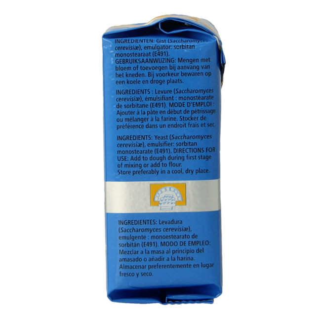 Levadura instantánea 125 gramos