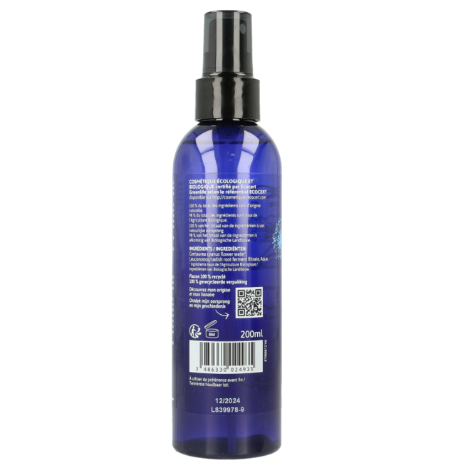 Ladrome Cornflower Water spray hydrolat 200 Millilitres