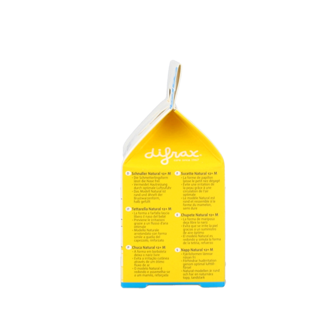 Chupete natural 12+ meses 1 unidad